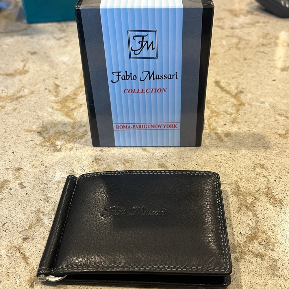 Fabio Massari Collection Genuine Leather Men’s Wallet